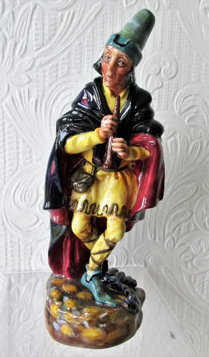 Vintage Royal Doulton Porcelain Figurine ~ "The Pied Piper" ~ HN 2102