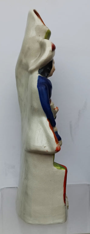 Antique English Victorian Staffordshire Figure ~ 