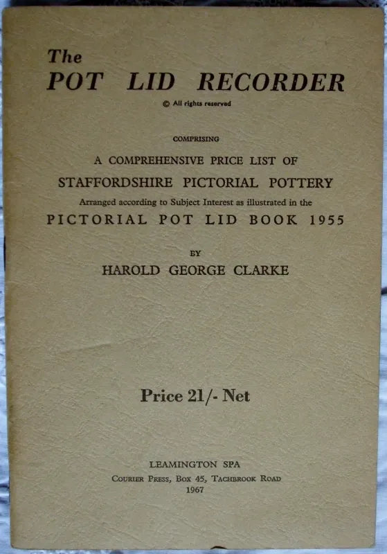 The Pot Lid Recorder ~ The Pot Lid Circle