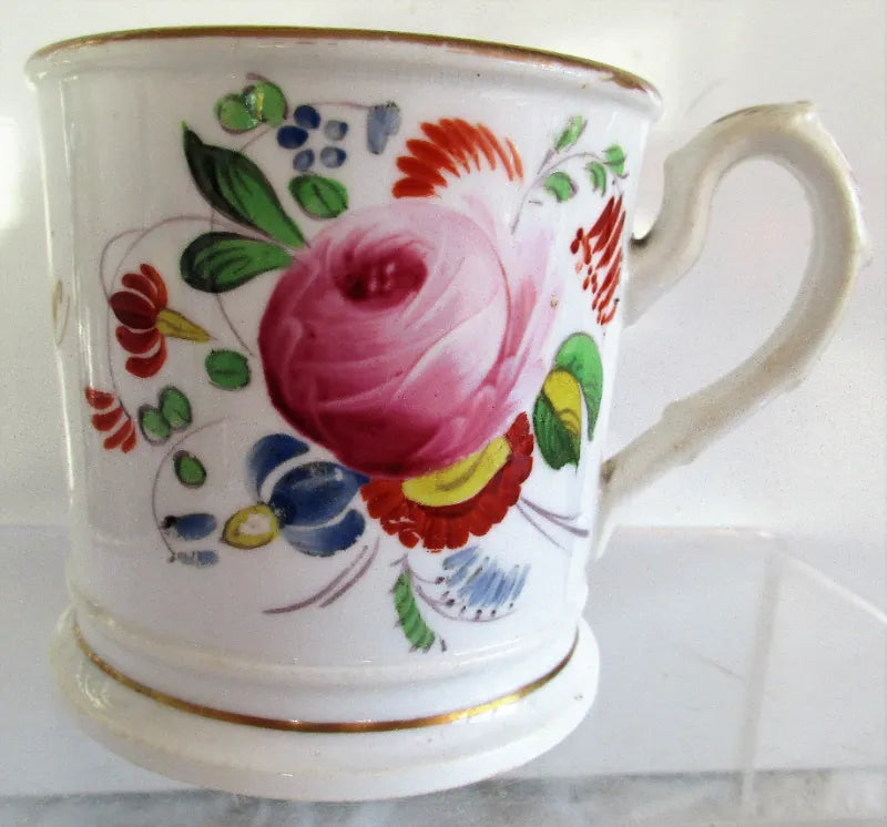 Antique Victorian Porcelain Christening Mug ~ Thomas Cox