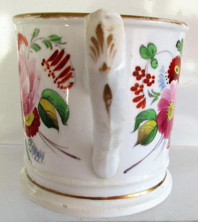 Antique Victorian Porcelain Christening Mug ~ Thomas Cox