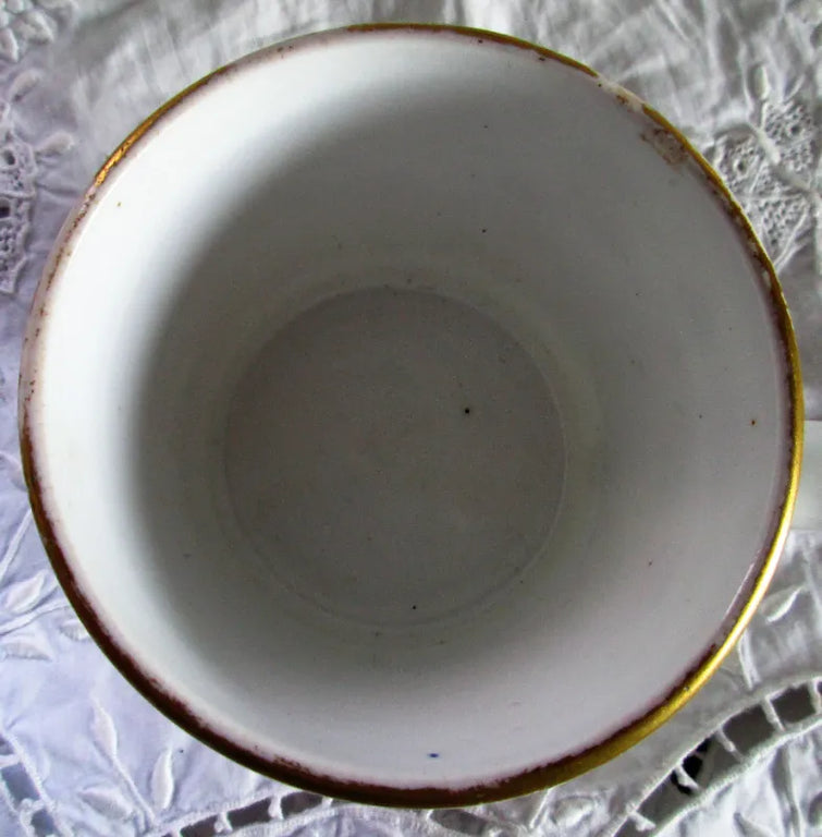 Antique Victorian Porcelain Christening Mug ~ Thomas Cox