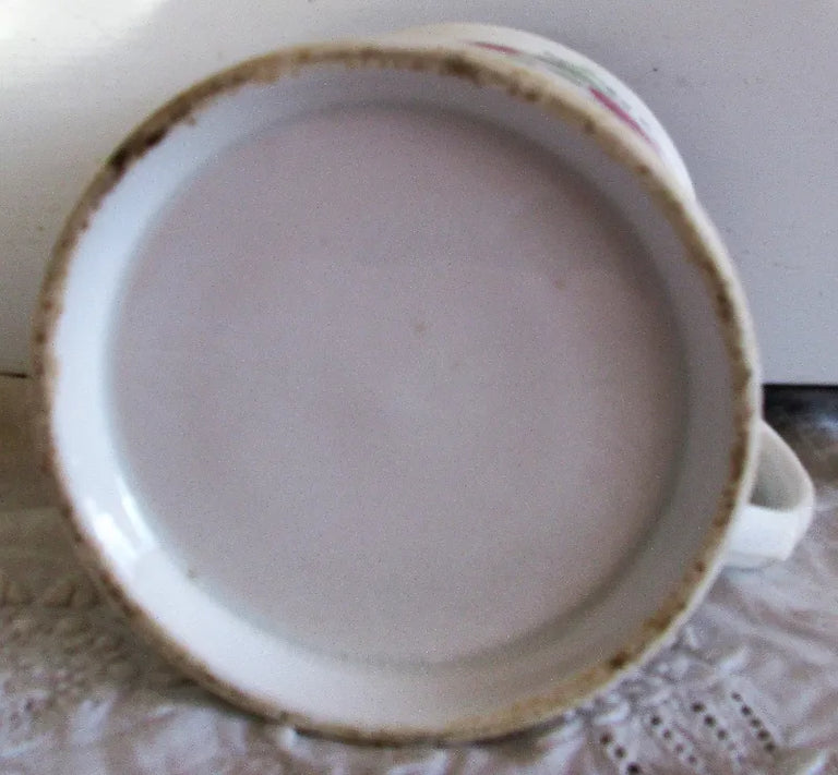 Antique Victorian Porcelain Christening Mug ~ Thomas Cox