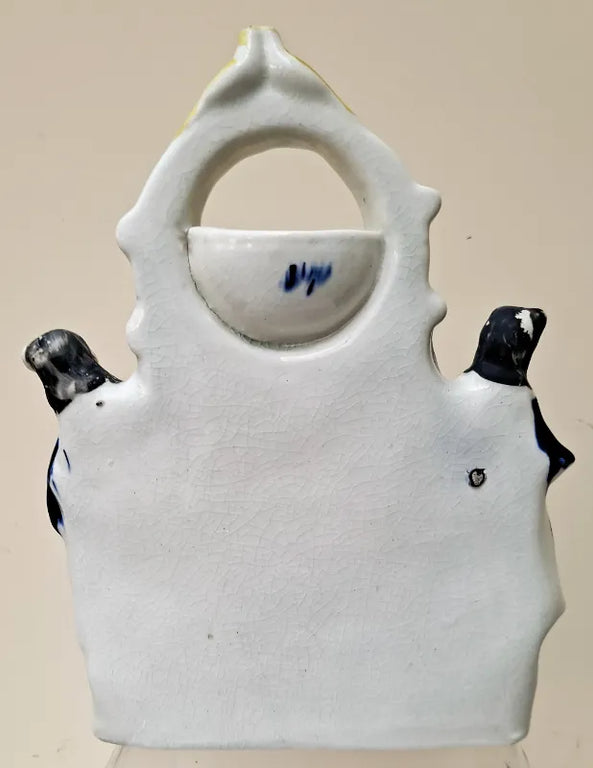 Victorian Staffordshire Watch-Holder ~ 