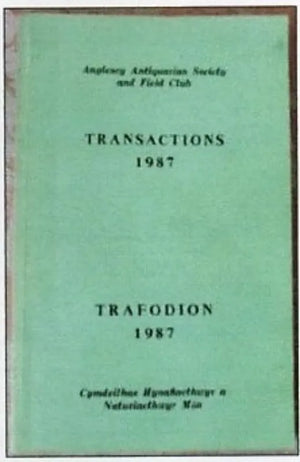 Anglesey Antiquarian Society & Field Club Transactions 1987