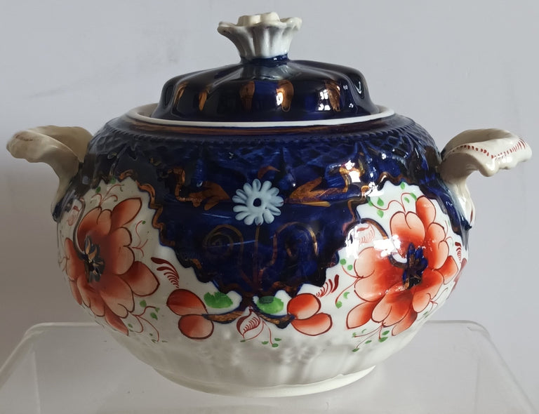 Antique Victorian Gaudy Welsh 