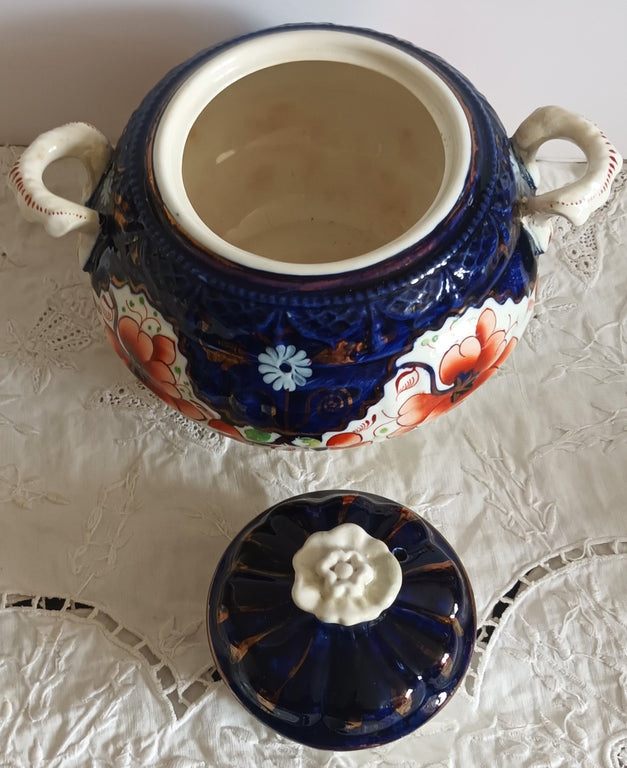 Antique Victorian Gaudy Welsh 