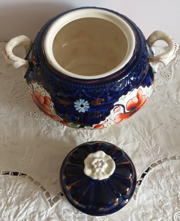 Antique Victorian Gaudy Welsh 