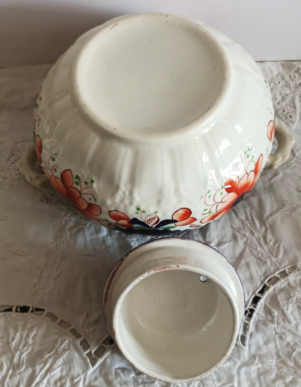Antique Victorian Gaudy Welsh 