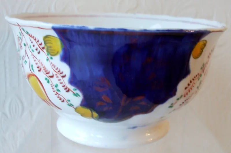 Antique Victorian Gaudy Welsh 