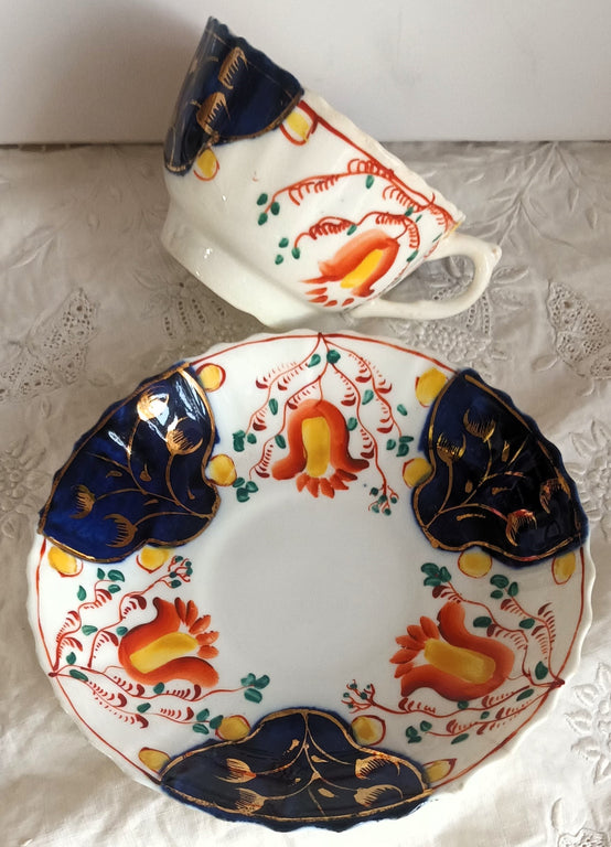 Antique Victorian Gaudy Welsh 