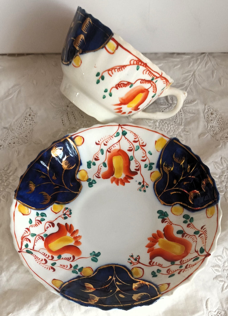 Antique Victorian Gaudy Welsh 