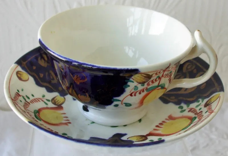 Antique Victorian Gaudy Welsh 
