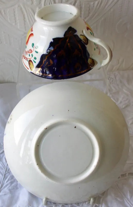 Antique Victorian Gaudy Welsh 
