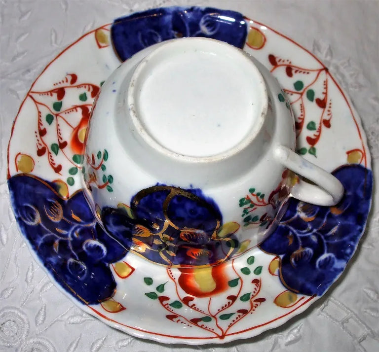 Antique Victorian Gaudy Welsh 