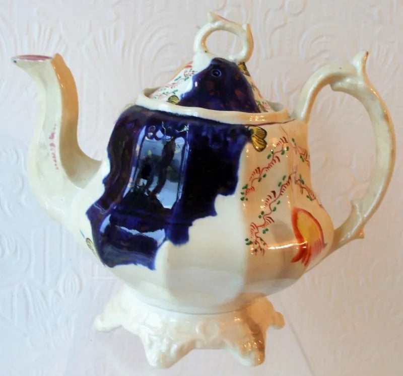 Antique Victorian Gaudy Welsh 