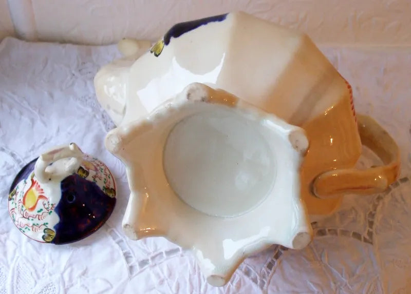 Antique Victorian Gaudy Welsh 