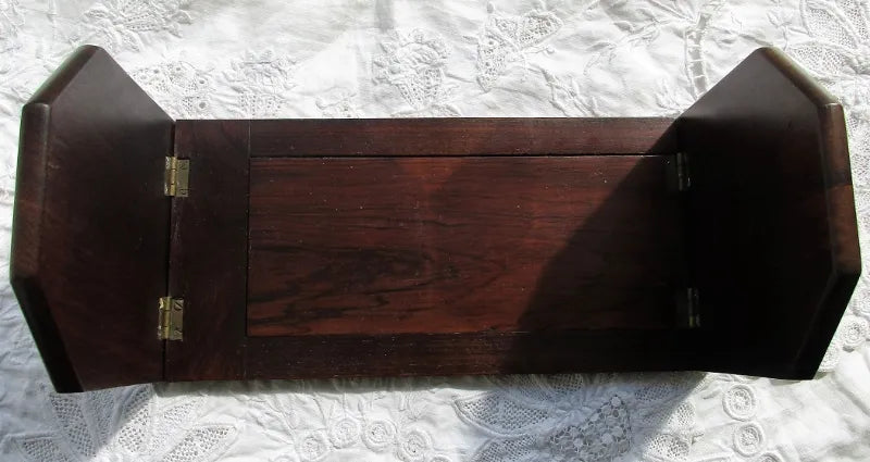 Antique English Victorian Tunbridge Ware Book-slide