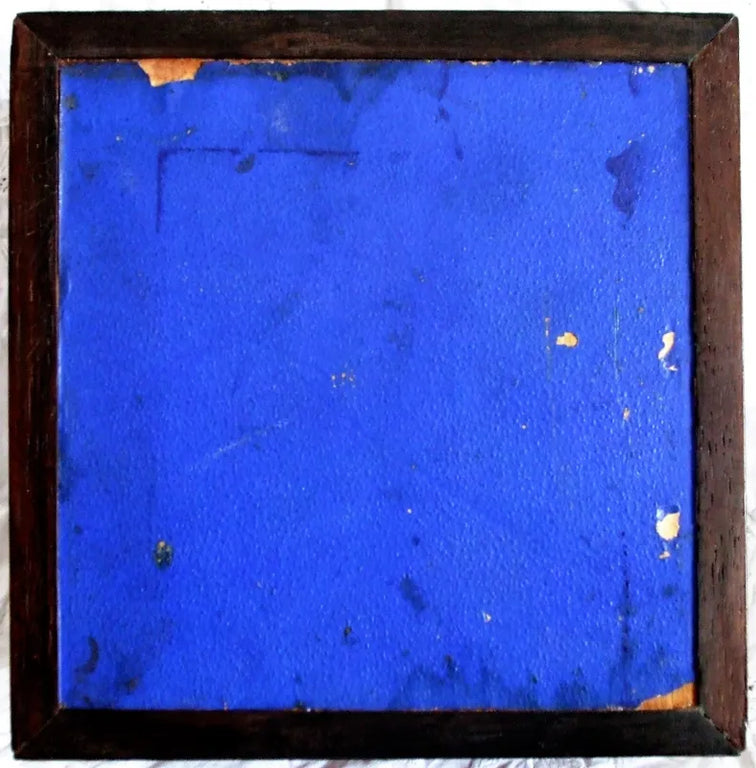 Antique English Victorian Tunbridge Ware Handkerchief Box