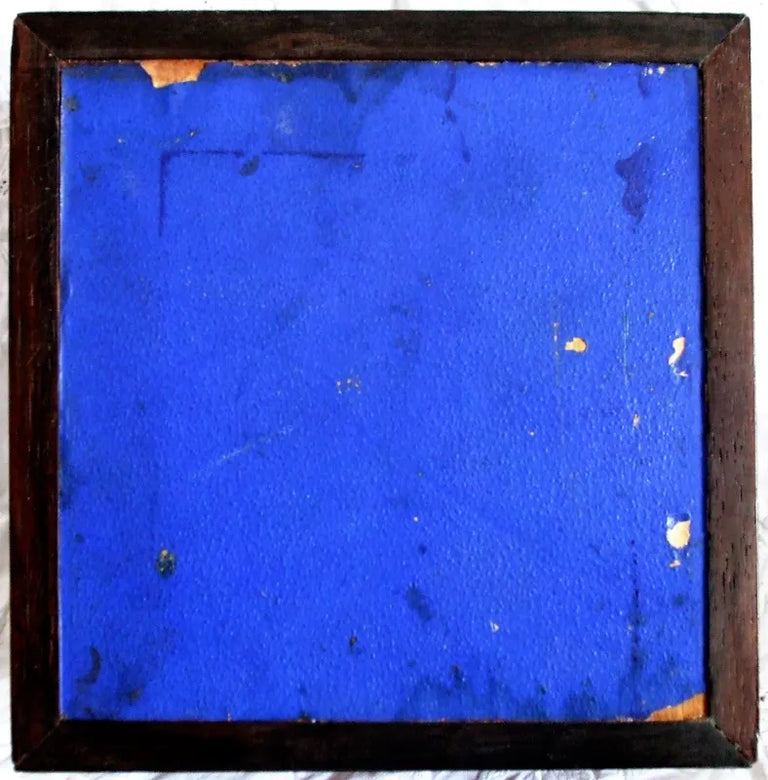 Antique English Victorian Tunbridge Ware Handkerchief Box