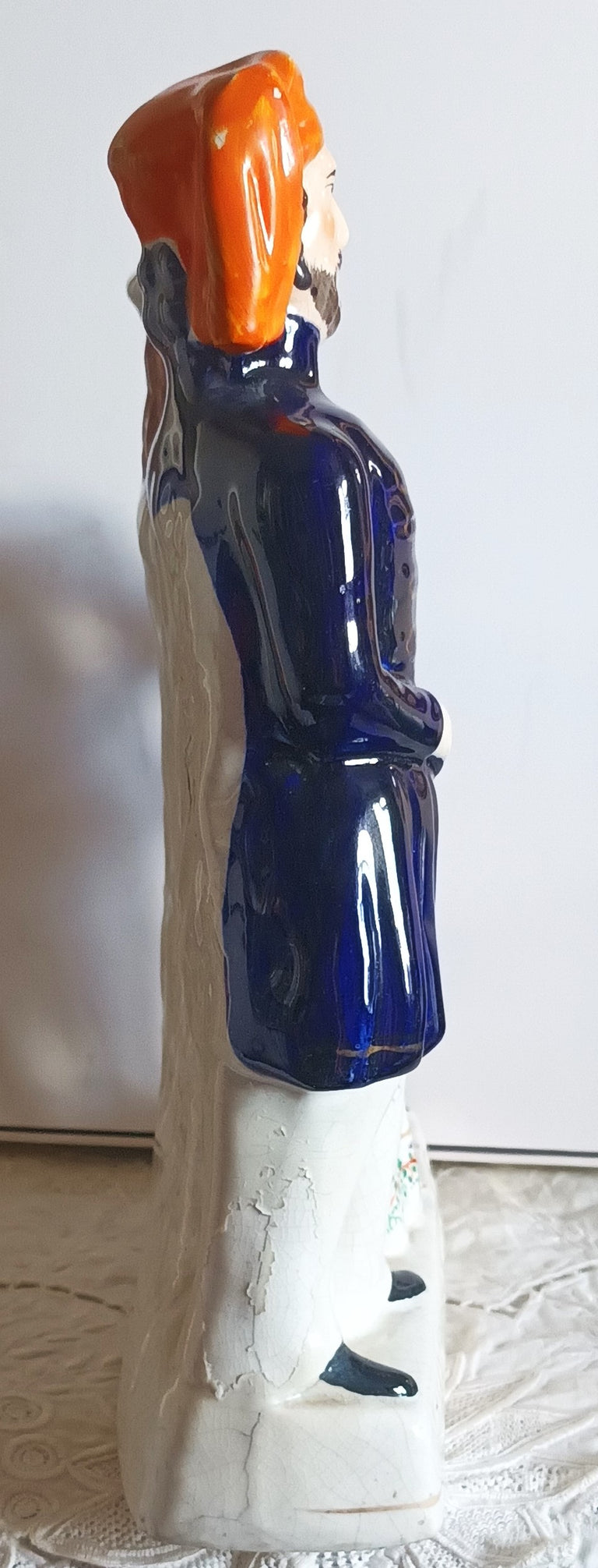 Antique Victorian Staffordshire Figure ~ 