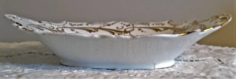 Antique Victorian Porcelain Comport ~ Unattributed
