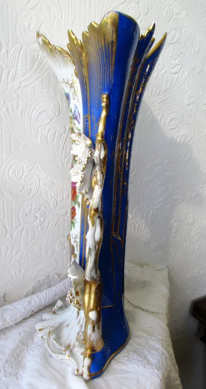 Antique English Georgian Porcelain Vase