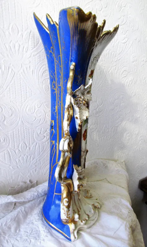 Antique English Georgian Porcelain Vase