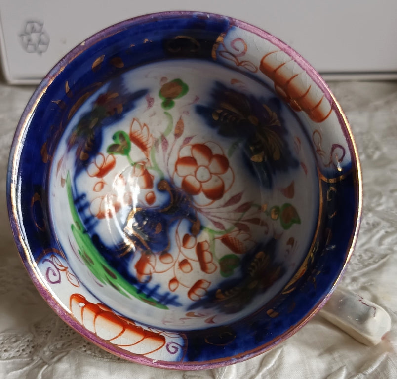 Urn Tea Cup and Saucer 1b