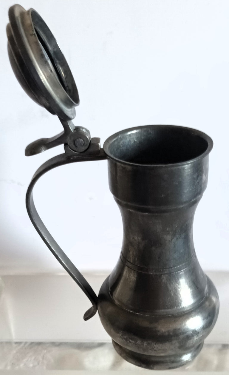 Vintage Dutch Lidded Measure 1f
