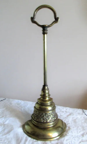 W Tonks Brass Doorstop 2