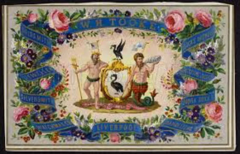 Victorian Coromandel Wood Bookslide ~ W.H. Tooke of Liverpool
