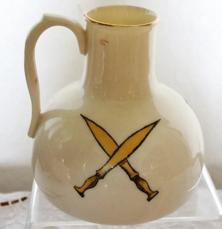 Antique W.H. Goss ~ Elizabethan Jug ~ Welsh Antiquities