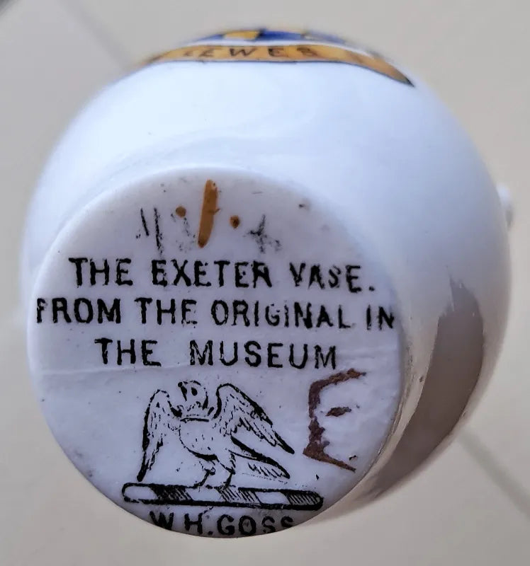 Antique W.H. Goss ~ Exeter Vase ~ A.C.C. No. 111 ~ Lewes