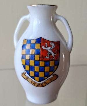 Antique W.H. Goss ~ Exeter Vase ~ A.C.C. No. 111 ~ Lewes