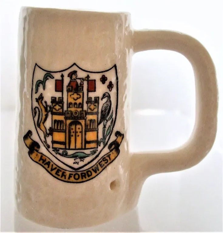 Antique W.H. Goss ~ Fenny Stratford Popper ~ A.C.C. No. 114 ~ Haverfordwest