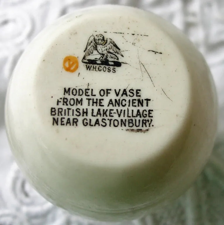 Antique W.H. Goss ~ Glastonbury Vase ~ A.C.C. No. 127 ~ Lord Lovat 