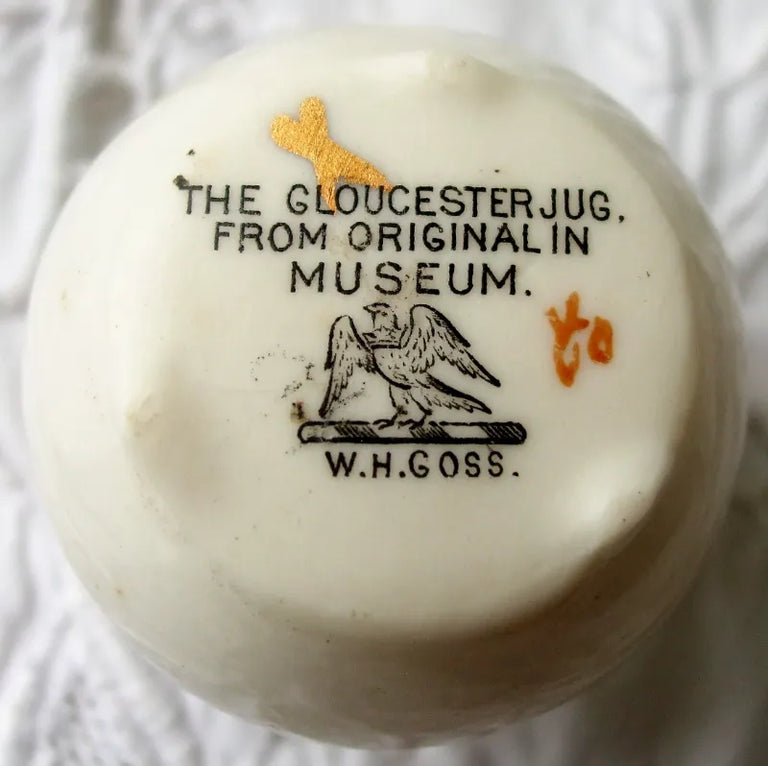 Antique W.H. Goss ~ Gloucester Jug ~ A.C.C. No. 129 ~ Swanage