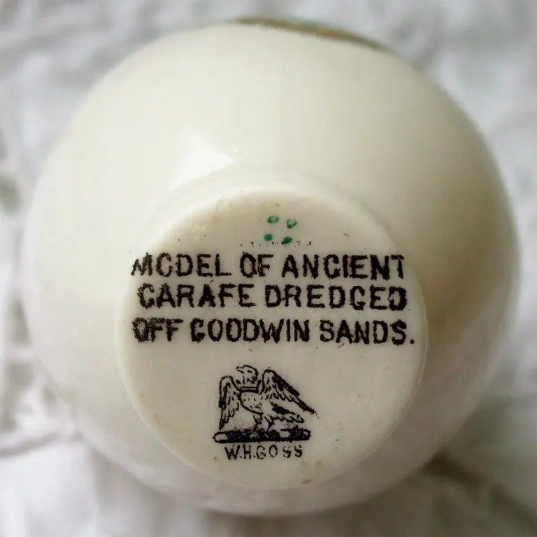 Antique W.H. Goss ~ Goodwin Sands Carafe ~ A.C.C. No. 131 ~ Bridlington