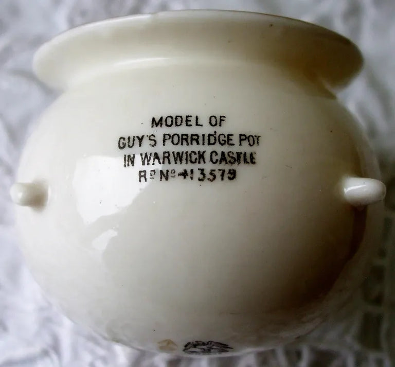 Antique W.H. Goss ~ Guy's Porridge Pot ~ A.C.C. No. 136 ~ Earl of Ancaster