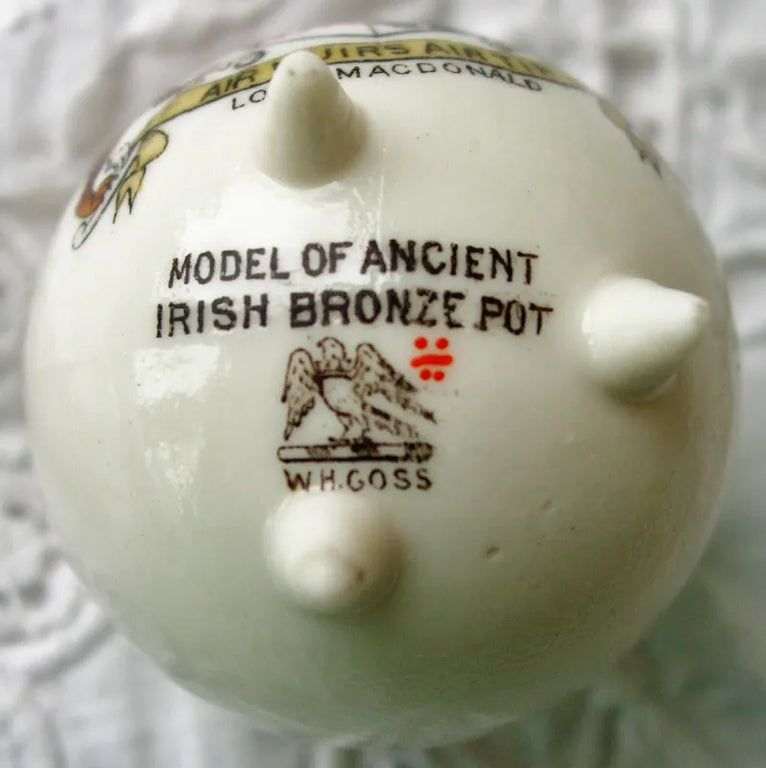 Goss ~ Irish Bronze Pot ~ Lord MacDonald
