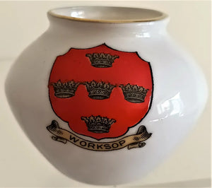 Antique W.H. Goss ~ Kettering Urn ~ Worksop