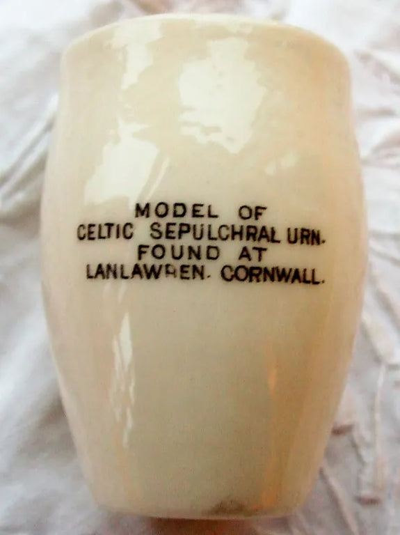 Antique W.H. Goss ~ Lanlawren Celtic Sepulchral Urn ~ A.C.C. No. 167 ~ Sedlescombe