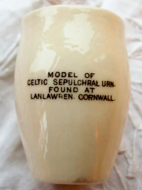 Antique W.H. Goss ~ Lanlawren Celtic Sepulchral Urn ~ A.C.C. No. 167 ~ Sedlescombe