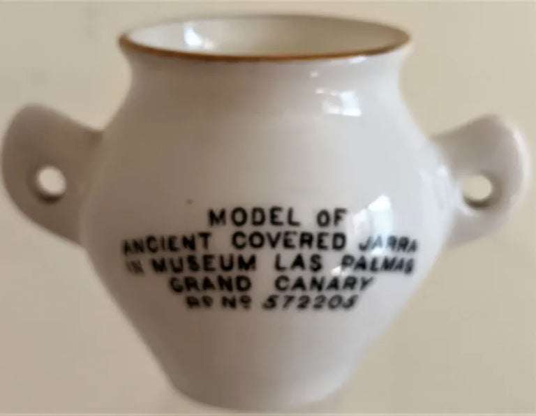Antique W.H. Goss ~ Las Palmas Ancient Jarra ~ Falmouth