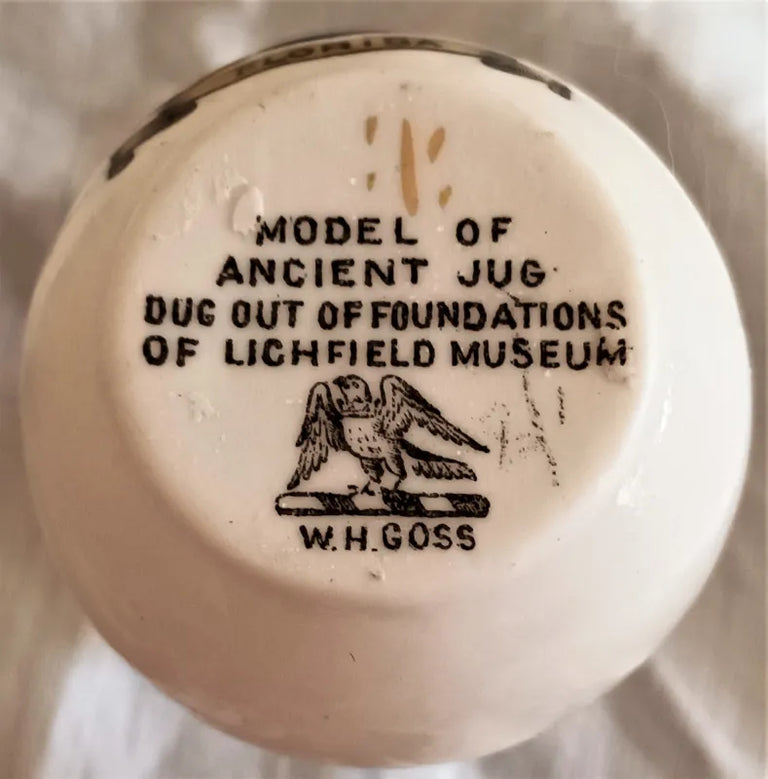 Antique W.H. Goss ~ Lichfield Jug ~ Florida