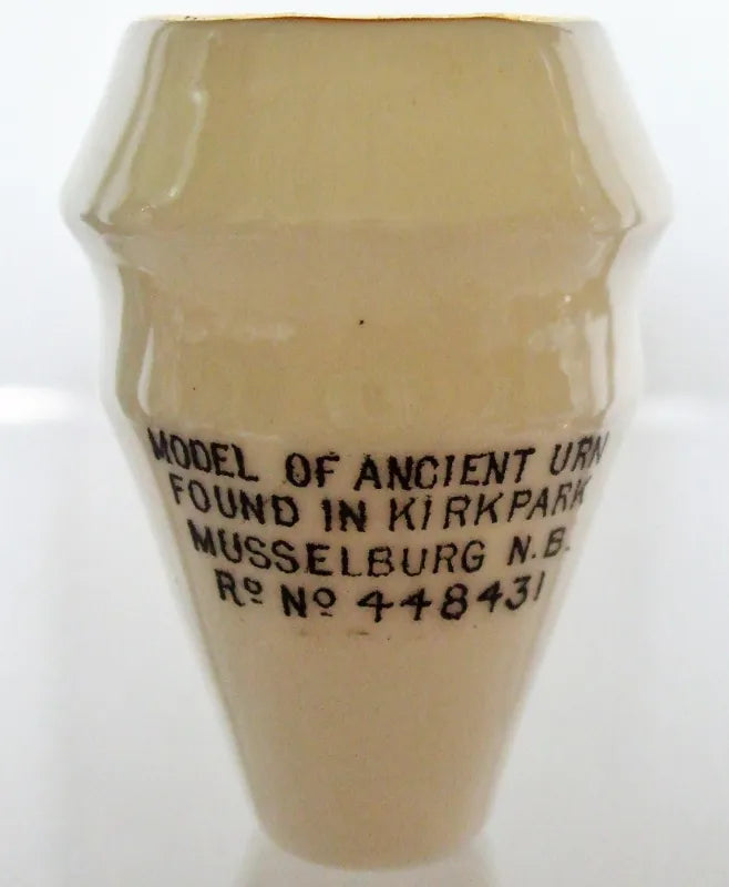 Antique W.H. Goss ~ Musselburgh Kirkpark Ancient Urn ~ A.C.C. No. 206 ~ Watford