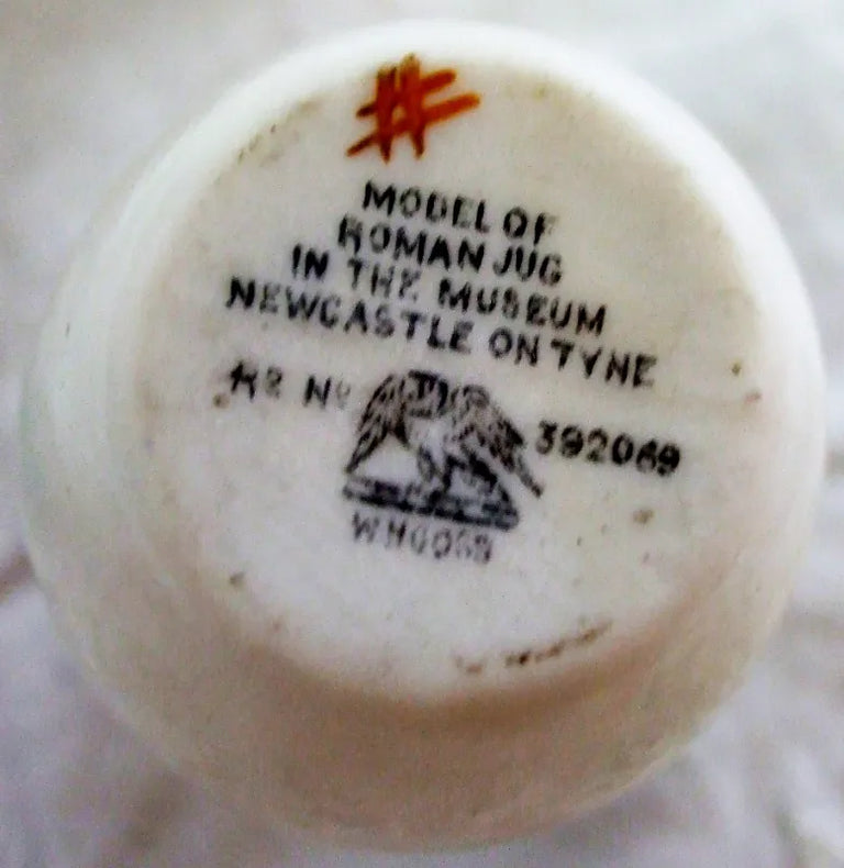 Antique W.H. Goss ~ Newcastle Roman Jug ~ A.C.C. No. 209 ~ Sandgate