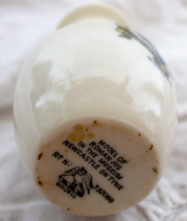 Antique W.H. Goss ~ Newcastle Roman Jug ~ A.C.C. No. 209 ~ Worthing