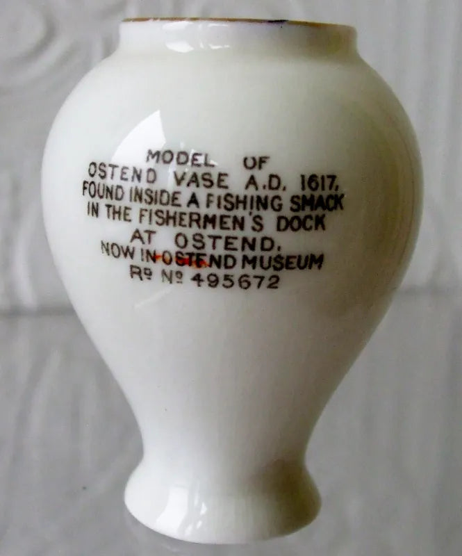 Antique W.H. Goss ~ Ostend Vase ~ A.C.C. No. 219 ~ Brugge
